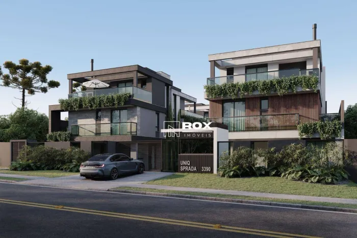 Casa em condomínio fechado com 4 suítes à venda, 183 m² por R$ 1.352,700 - Campo Comprido,