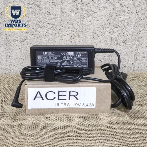 Fonte Compatível Notebook Acer 19V 3,42A Pino Fino