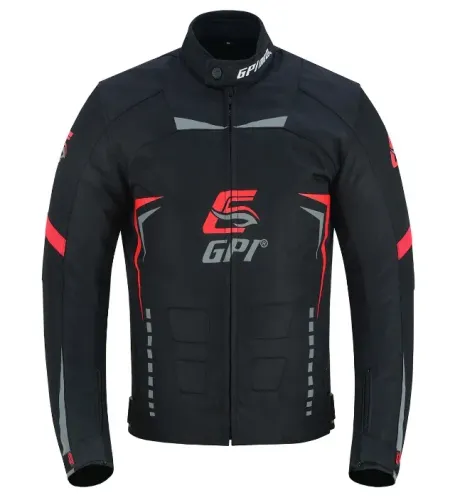 Jaqueta Motoqueiro Masculina à Prova d'Água 4 Bolsos - Marca: GPI Moto
