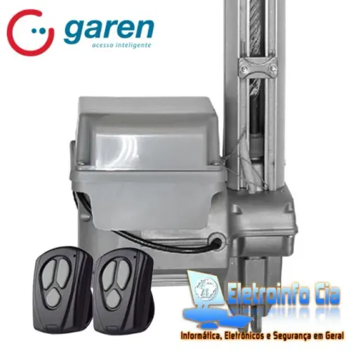 Kit Motor Basculante Portão Elevação 8S Garen