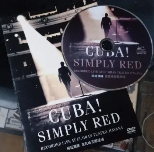 DVD Importado Simply Red - Cuba! Importado Novo