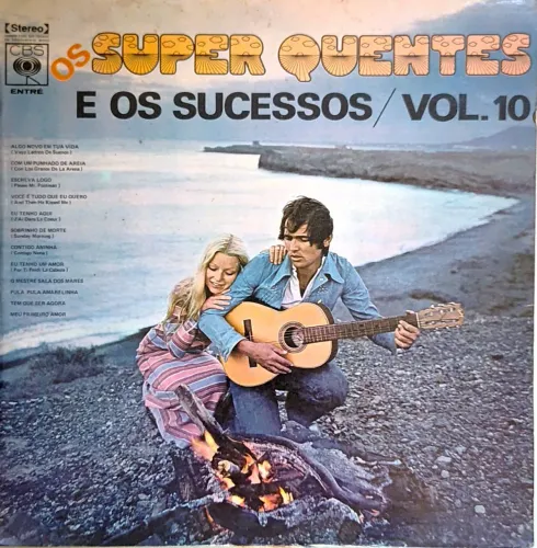 Disco Vinil Super Quentes e os Sucessos vol. 10
