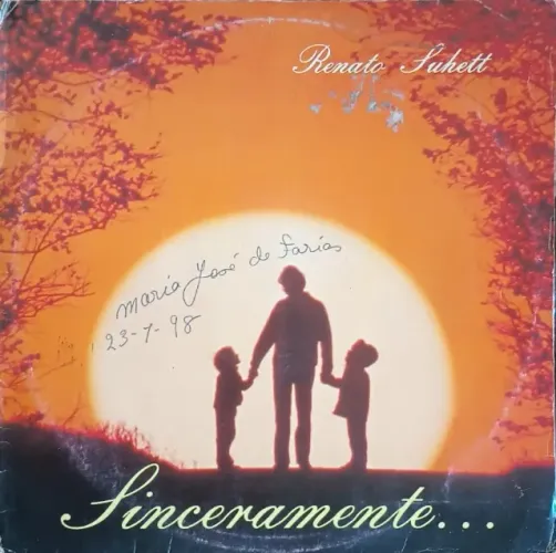 LP Disco de Vinil Gospel Evangélico Renato Suhett - Sinceramente...