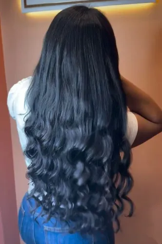  Cabelo Humano 60 cm 