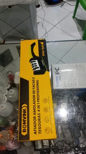 Amolador de Facas e Tesouras 4 em 1 Bomvink Profissional