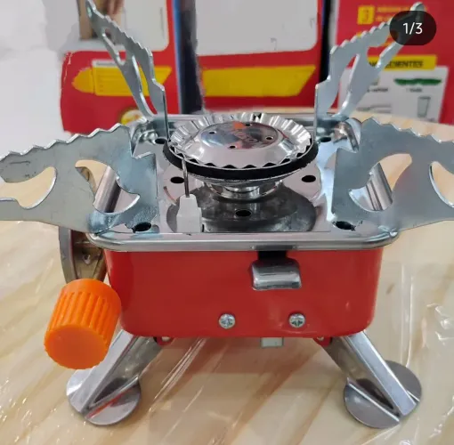 Fogareiro Portátil para Camping e Aventuras