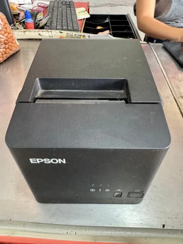 Impressora Epson Tm-t20x Serial / Usb (eps01) Cor Preto 110V/220V - Usado poucas vezes 