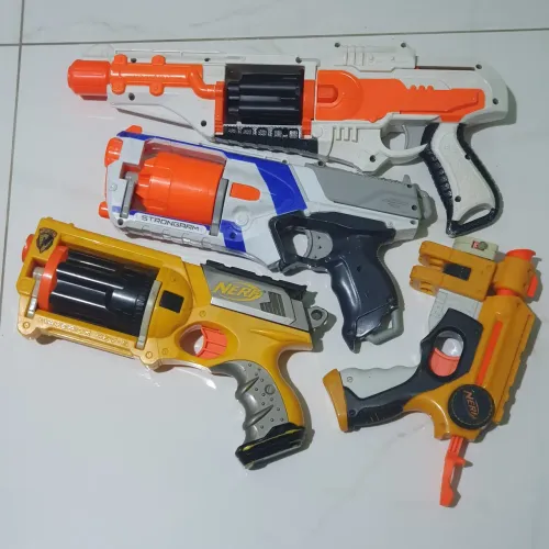 Kit Nerf com munições