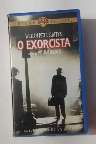 VHS DUPLO "O Exorcista" (1973) - Edição rara comemorativa de 25 anos, filme+documentário.
