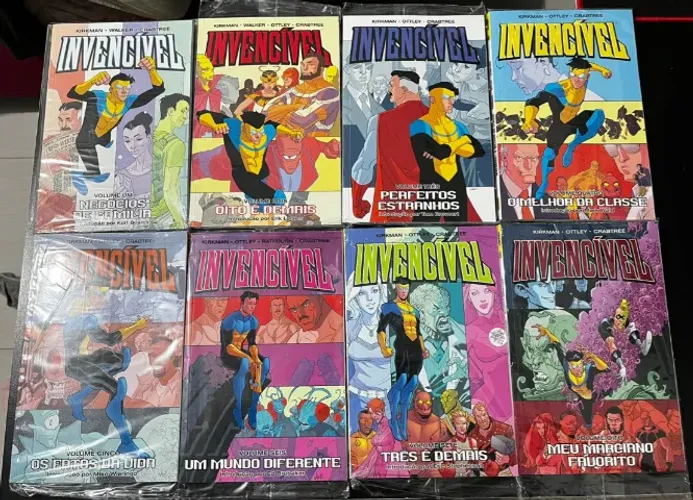 Invencível - 01 ao 08(Lacrados)