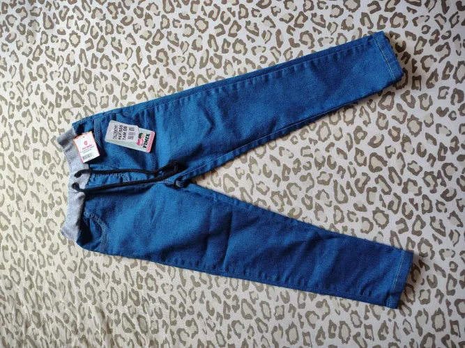 Calça Jeans Infantil - Azul - Tamanho 8