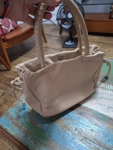 Bolsa couro legítimo 