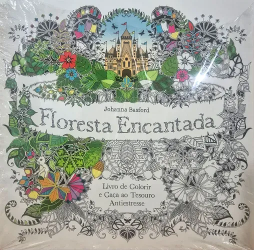 Livro de Colorir Floresta Encantada - Johanna Basford