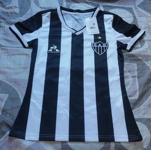 Camisa Atlético Mineiro feminina  NOVA com etiqueta- Le Coq Sportif