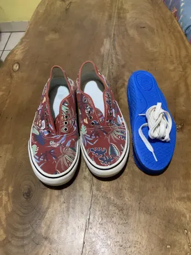 Tênis Vans Authentic SF Hawaiian Jungle.
