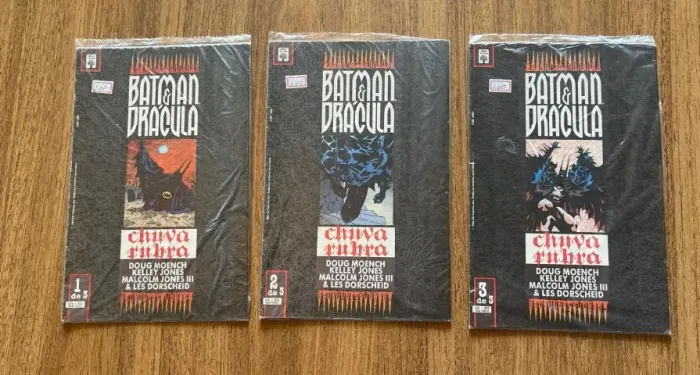 Minissérie completa Batman & Drácula (Ed Abril)