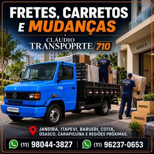 Fretes Carretos E Mudanças Em Jandira E Região