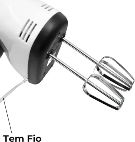 BATEDEIRA PORTÁTIL DE MÃO, 7  VELOCIDADES, 110 VOLTS