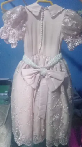 Vestido de luxo infantil 