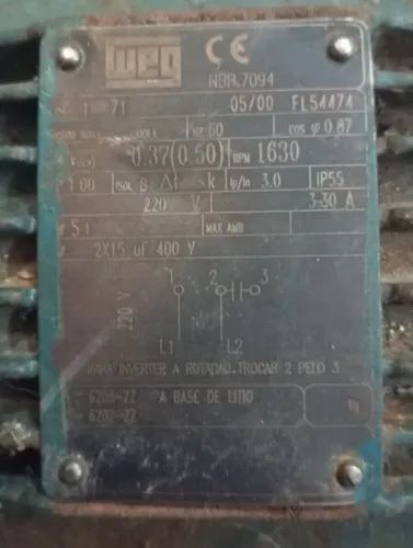 Motor monofásico