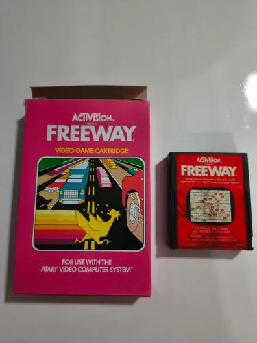 Cartucho FREEWAY Activision Caixa Repro Atari 2600