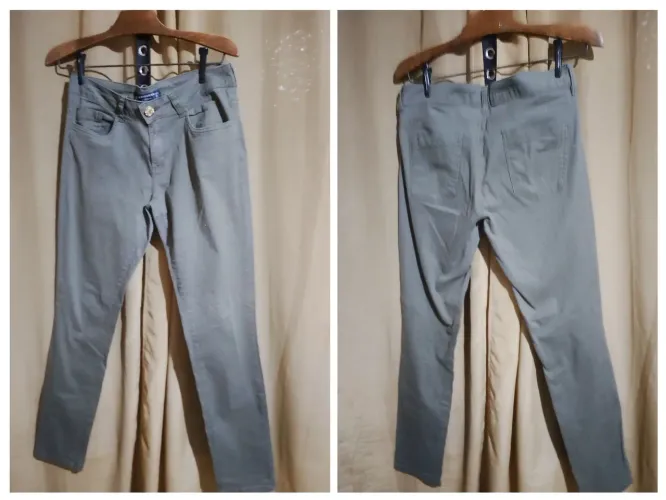 Calça feminina verde militar
