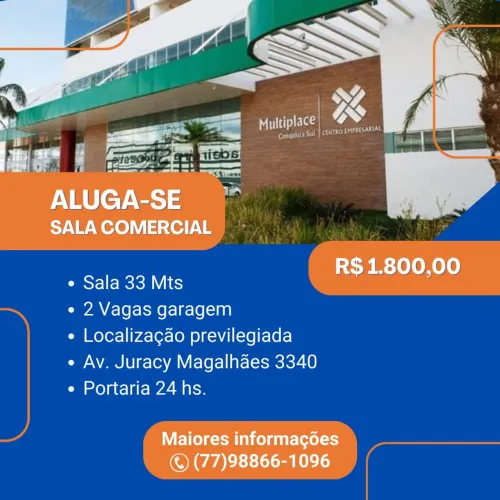 Sala comercial Multiplace