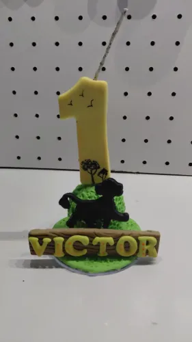 Vela de aniversário rei Leão