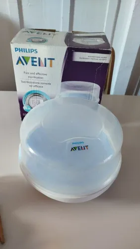 Esterilizador de mamadeiras para Microondas Philips Avent Para <br>Cabe 4 mamadeiras<br>