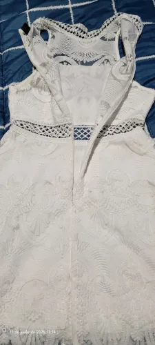 Vestido Branco de renda!