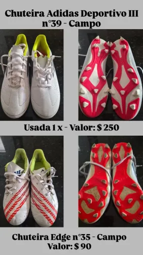 Chuteiras e Tênis