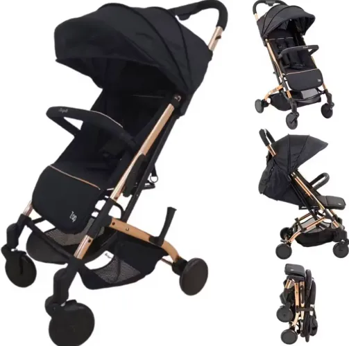 Carrinho de bebê Burigotto metal e cobre