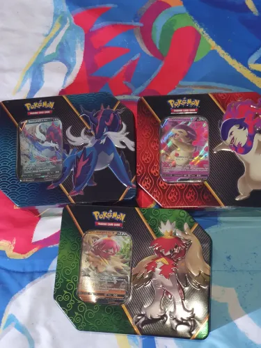 Kit 3 latas lacradas coleção Poderes Divergentes