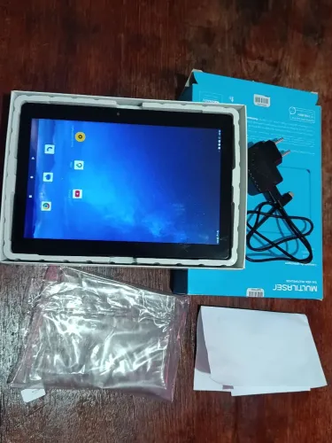 Tablet 4g M10 2 Chips nota+carregador troco por celular.