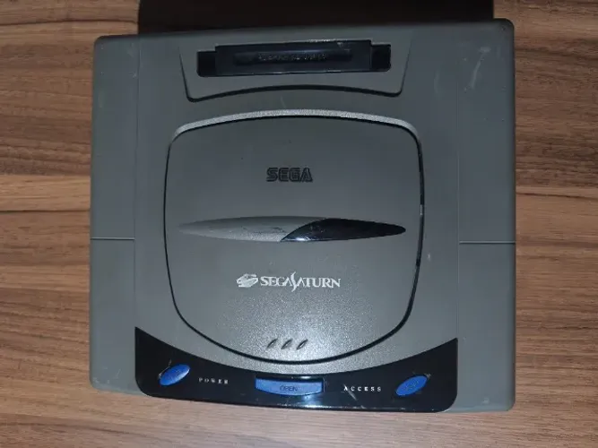 Sega Saturn Cinza Japonês Leitor não funciona