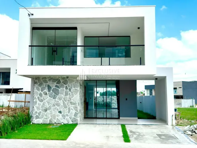 QUARTZO CONDOMÍNIO VERDE CASA DE 4 SUÍTES, 207 METROS É 5 BANHEIROS