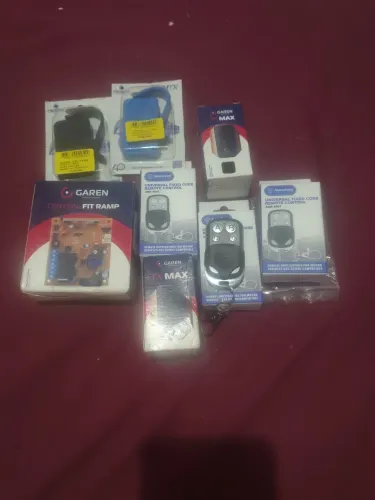 Controle para portão e placa