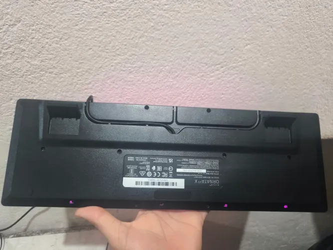 Teclado razer ornata x - pouco tempo de uso