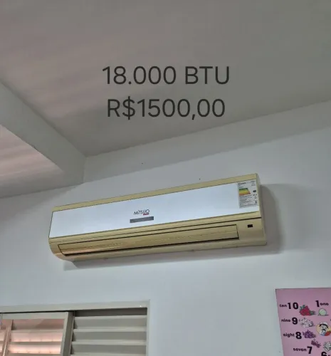 Ar Condicionado Quente e Frio MITSUO 18.000 Btus