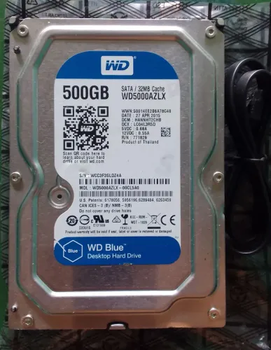 Hd de Pc 3.5 de 500gb c/ cabo sata