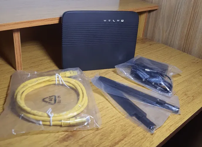 Modem Roteador Tim WND WLD71-T5B<br><br>WLD71-T5B