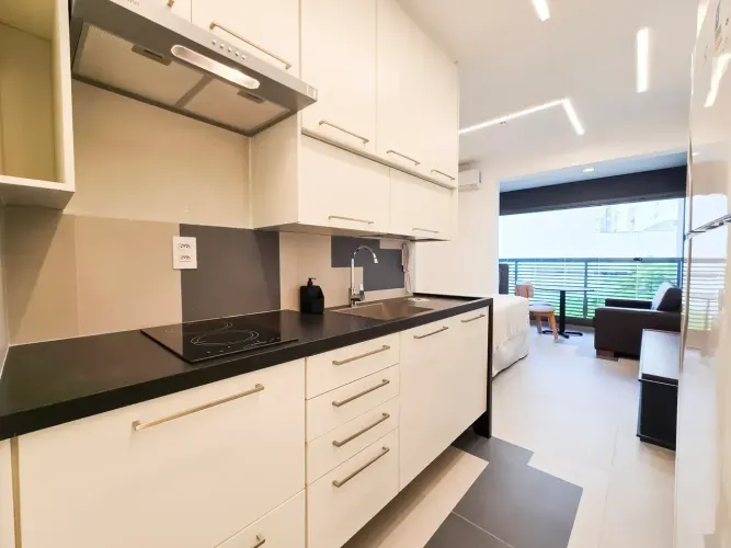 Apartamento mobiliado 1 dormitório para locação - USP - ACADEPOL - Butantã - São Paulo - S
