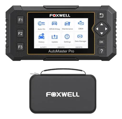 Foxwell NT650 PRO Scanner Automotivo 26 Funções Profissional Diagnóstico Multi Sistemas