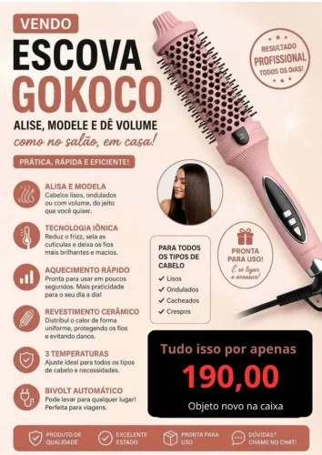Escova modeladora 