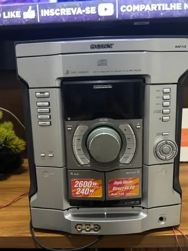 Som Sony MHC - RG330