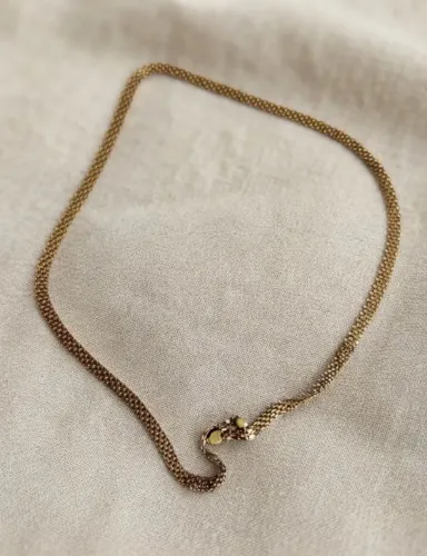 Gargantilha / Corrente Ouro 750 (18k) - Malha Fina / Italiana