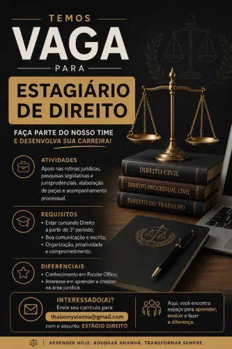 Estágio de Direito Presencial  Remunerado 