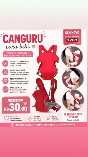 Canguru para bebê