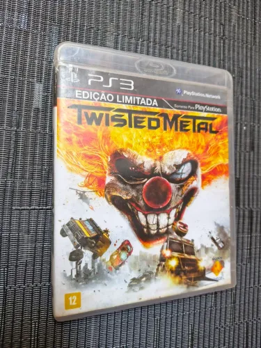Jogo Twisted Metal PS3 - Mídia Física Original Completa CIB (Manual + Caixinha)
