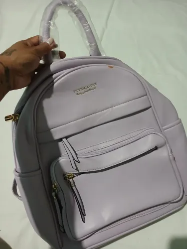 Mochila social lilás